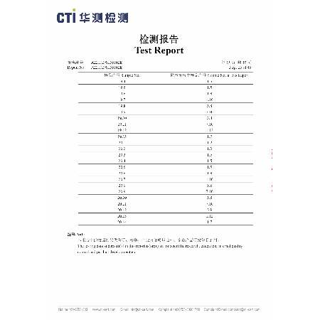 Test Report